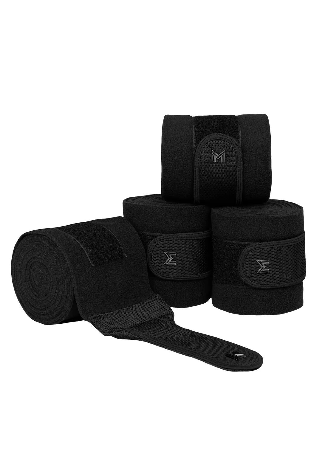 NEW MAXIMILIAN EQUESTRIAN EGO BANDAGES ONE SIZE BLACK