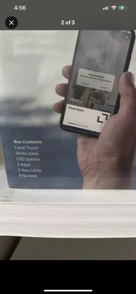 Level Touch Lock Works With Apple Home Ed.