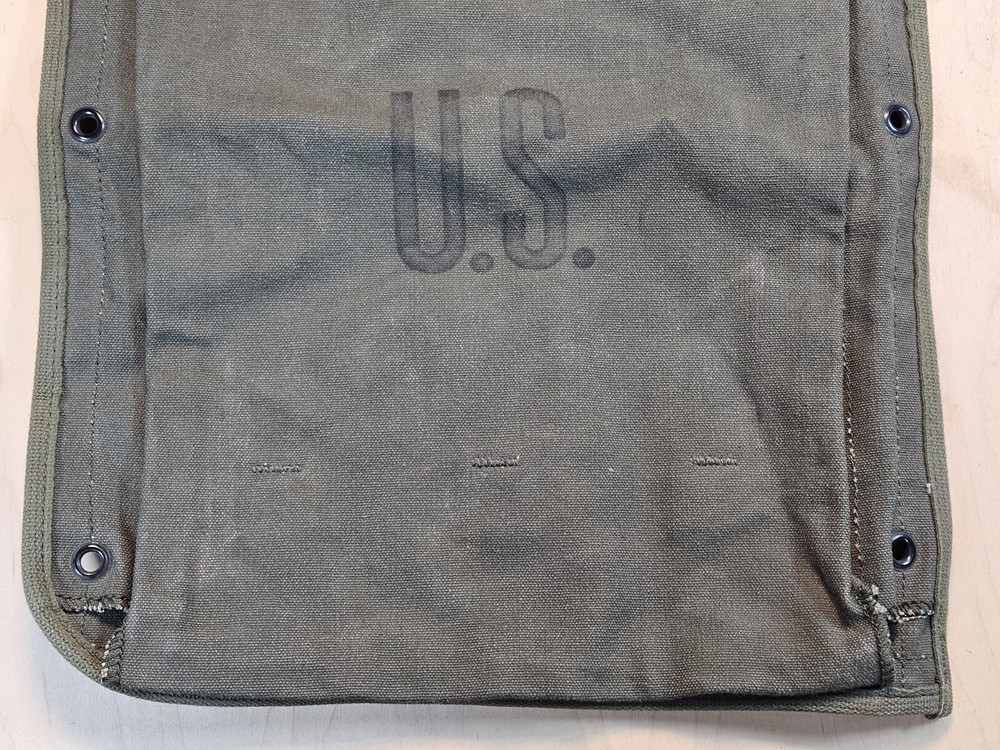 Late WWII US Military M38 Canvas Map Pack Case