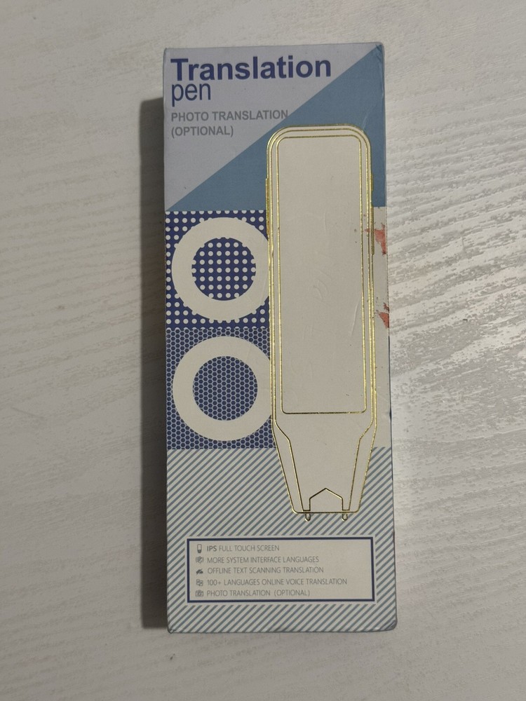 SHENZHEN SMART INTELLIGENT TRANSLATION PEN MD02 OPEN BOX