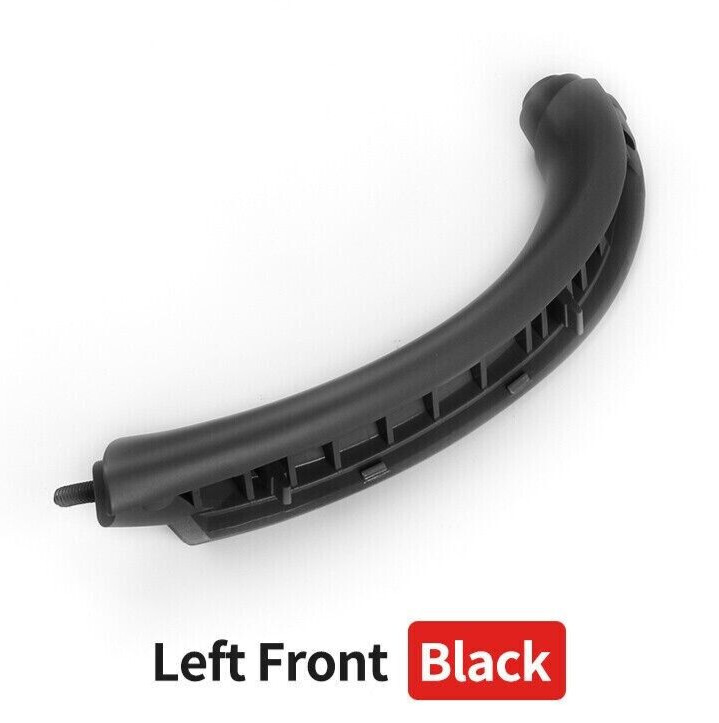 Black Front Left Inner Door Panel Handle Pull Trim Cover For BMW E53 X5 99-06