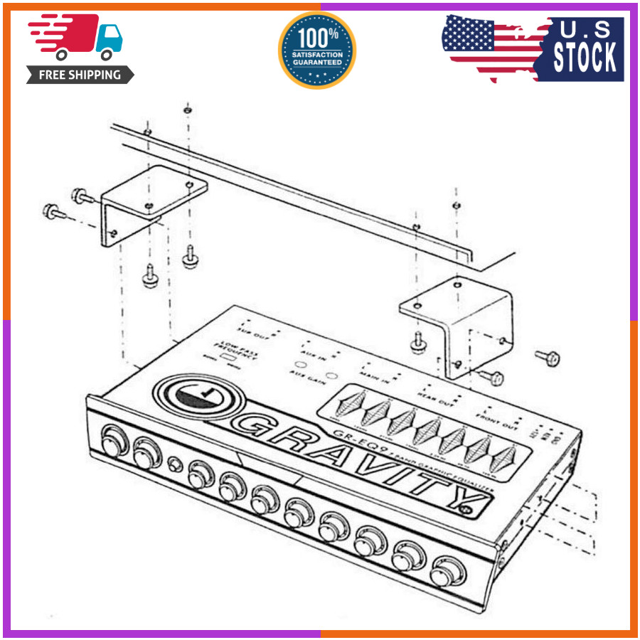 7 Band Graphic Equalizer GR-EQ9