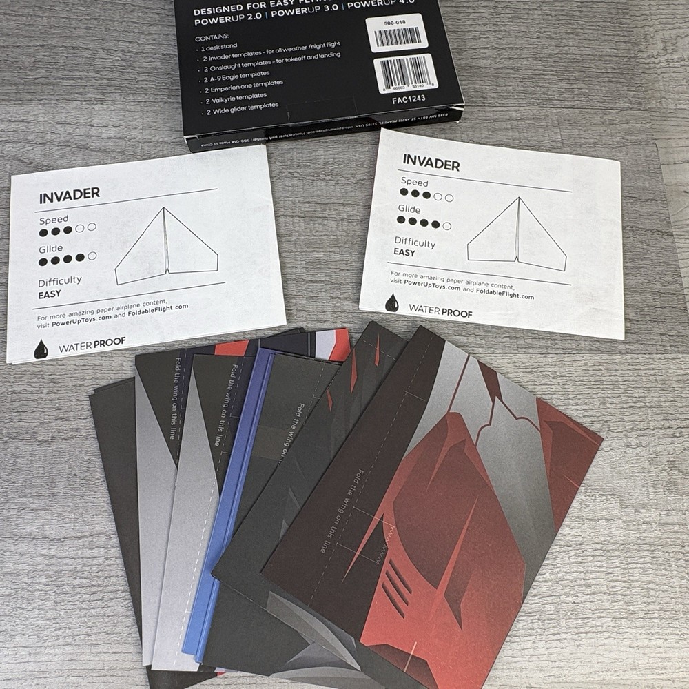 PowerUp 4.0 Bluetooth Paper Airplane Ultimate Bundle - Module, Book & Templates