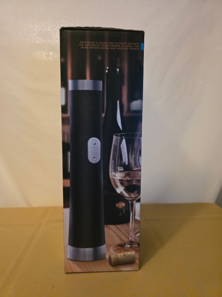 The Black Series By Shift 3 Automatic Wine Opener Single-Button Operation