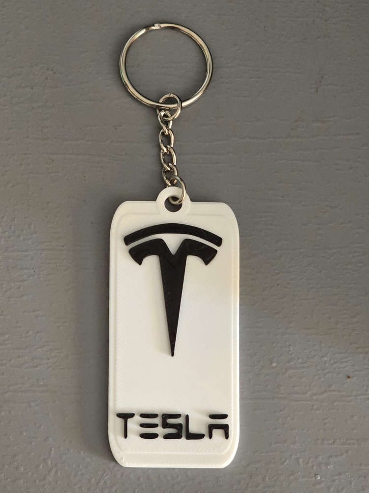 Tesla Keychain