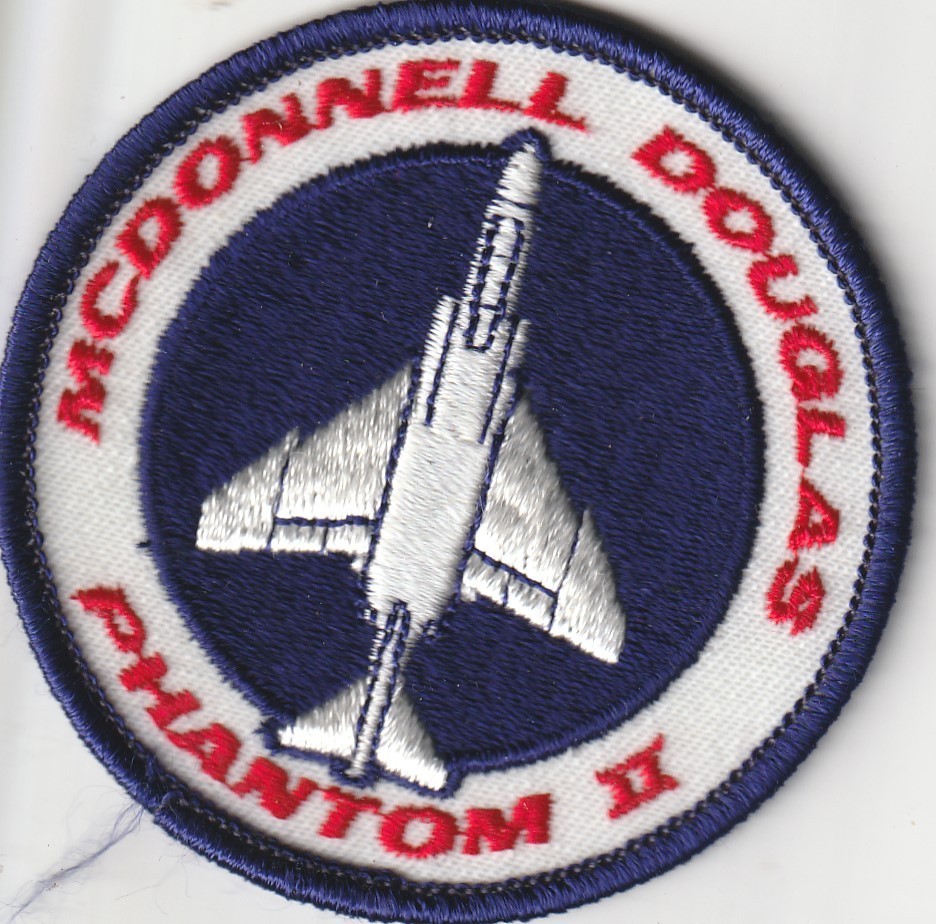 USAF AIR FORCE MCDONNELL DOUGLAS PHANTOM II patch 2