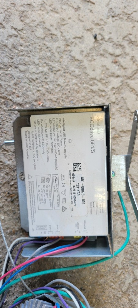 eldoLED ECOdrive 561/S LED drive/controller with LED drop light