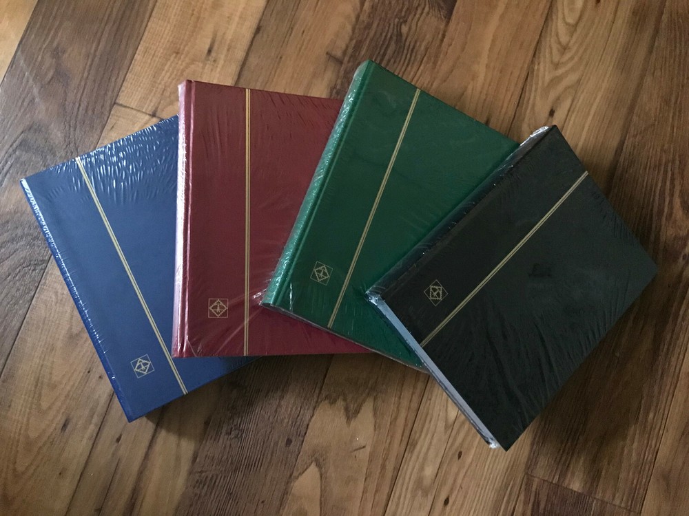 Lighthouse LS4/32 Stock Book DEAL#A (Case of 5) White Pages - Sealed