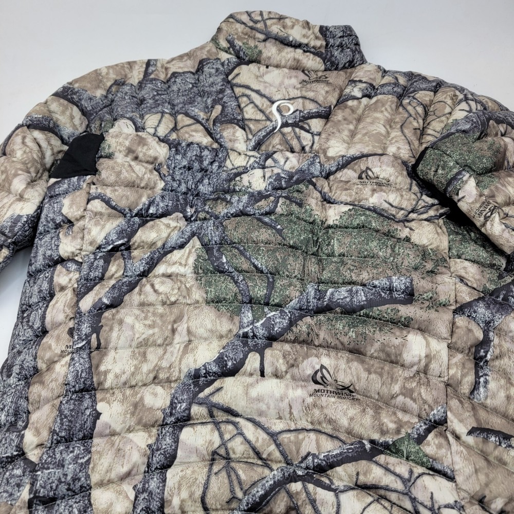 Prois Womens Mothwing Mountain Mimicry Camo Down Jacket Size Large