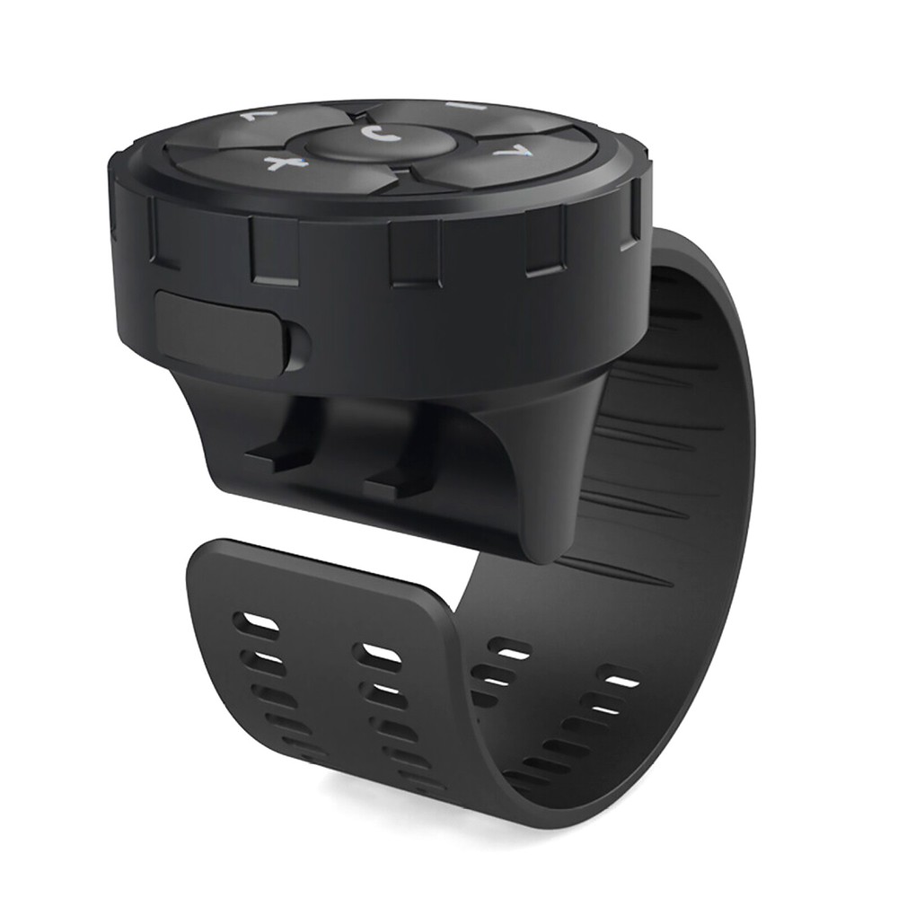 Wireless Bluetooth Media Button Remote Controller Car Motorcycle Bike Steering