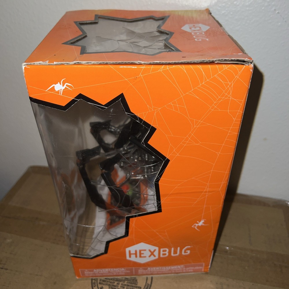 Hexbug Black Widow Robotic Toy Spider (New, damaged box)