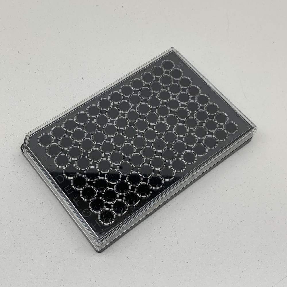 (20-Pack) Corning 3916 Solid Black Flat Bottom TC-treated Microplate EXPIRED2019