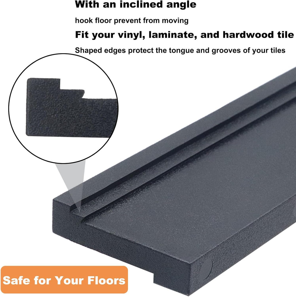 Tapping Block Wood Flooring Tool, Universal Tapping Block with 3 Different Ed...