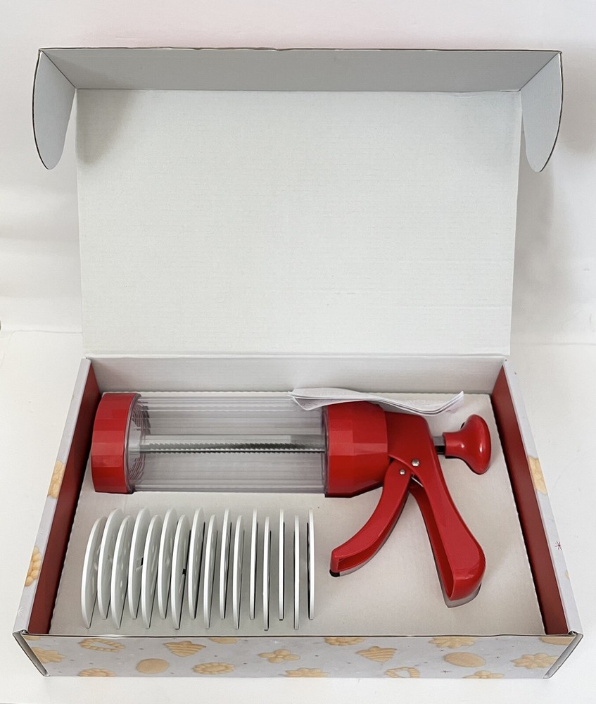 Sur La Table Jumbo Cookie Press Set 16 Shapes