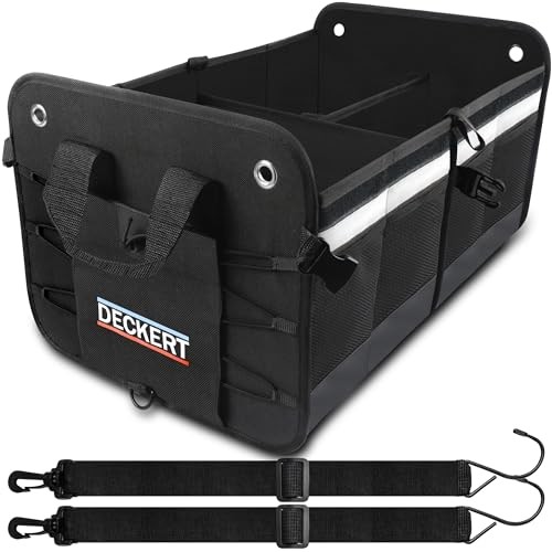 Car SUV Trunk Organizer, 600D Oxford Polyester, Collapsible, Multi