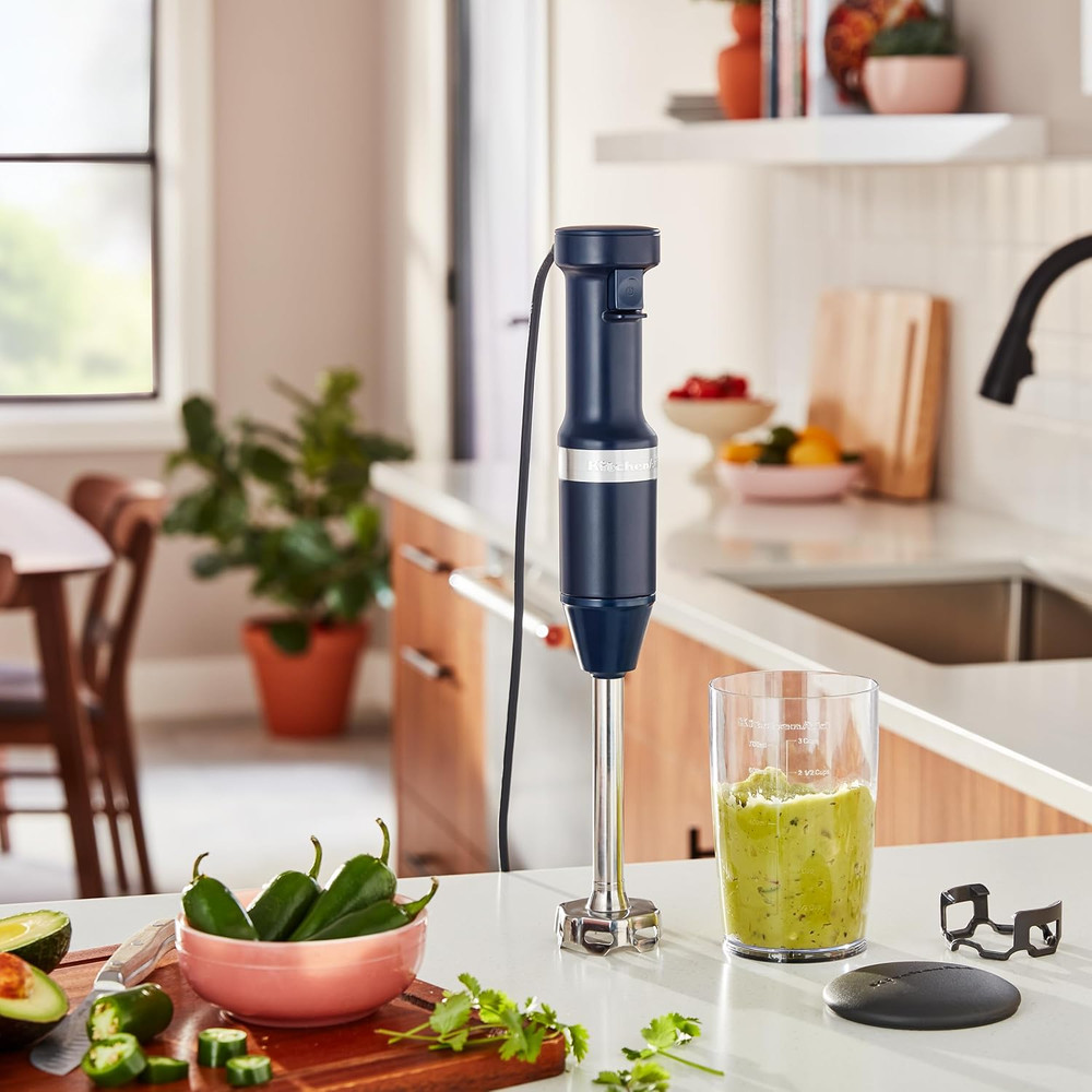 Variable Speed Corded Hand Blender KHBV53, Ink Blue