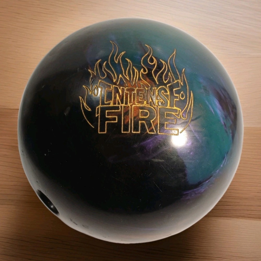 Storm Intense Fire Bowling Ball 15 lbs pre-owned