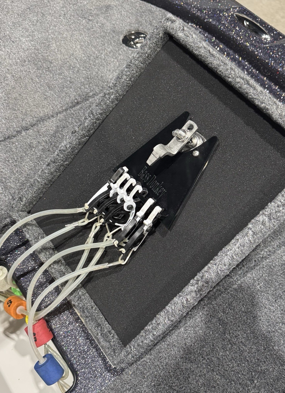 No Drill Slam Switch Bass Tournament Fishing Cull Tag Holder by Bass Donkey