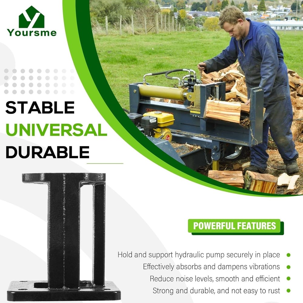 Log Splitter Pump Mount Bracket 8-15hp