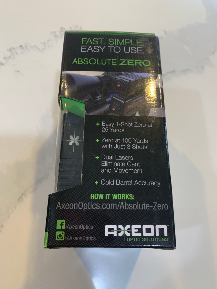 Axeon Absolute Zero Patented Sighting Device