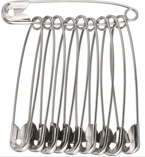 30 ALLOY STEEL STRONG 1 INCH SAFETY PINS 1" PINS FOR QUILTERS CRAFTERS SEWING