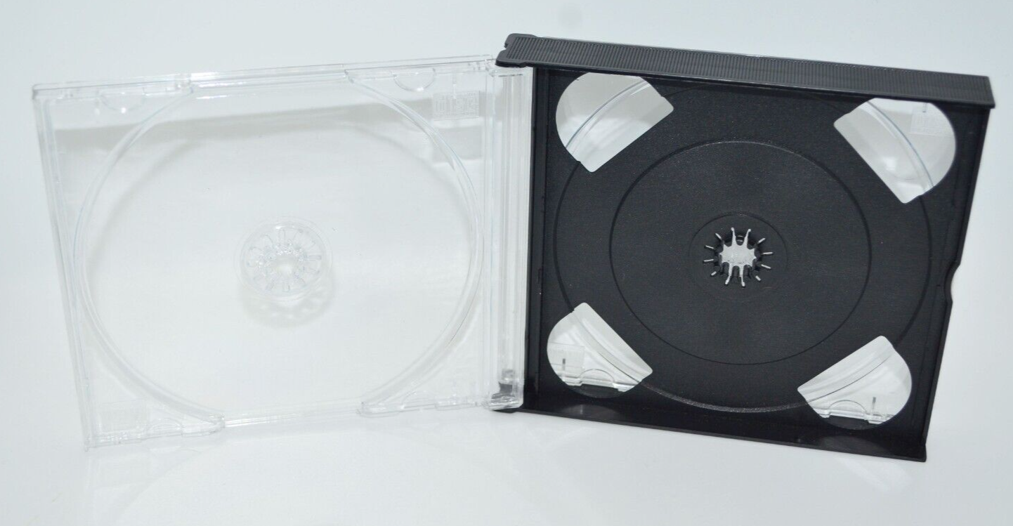 ONE Quad 4-Disc CD Video Game Replacement Case Holder For Sony PlayStation 1 PS1