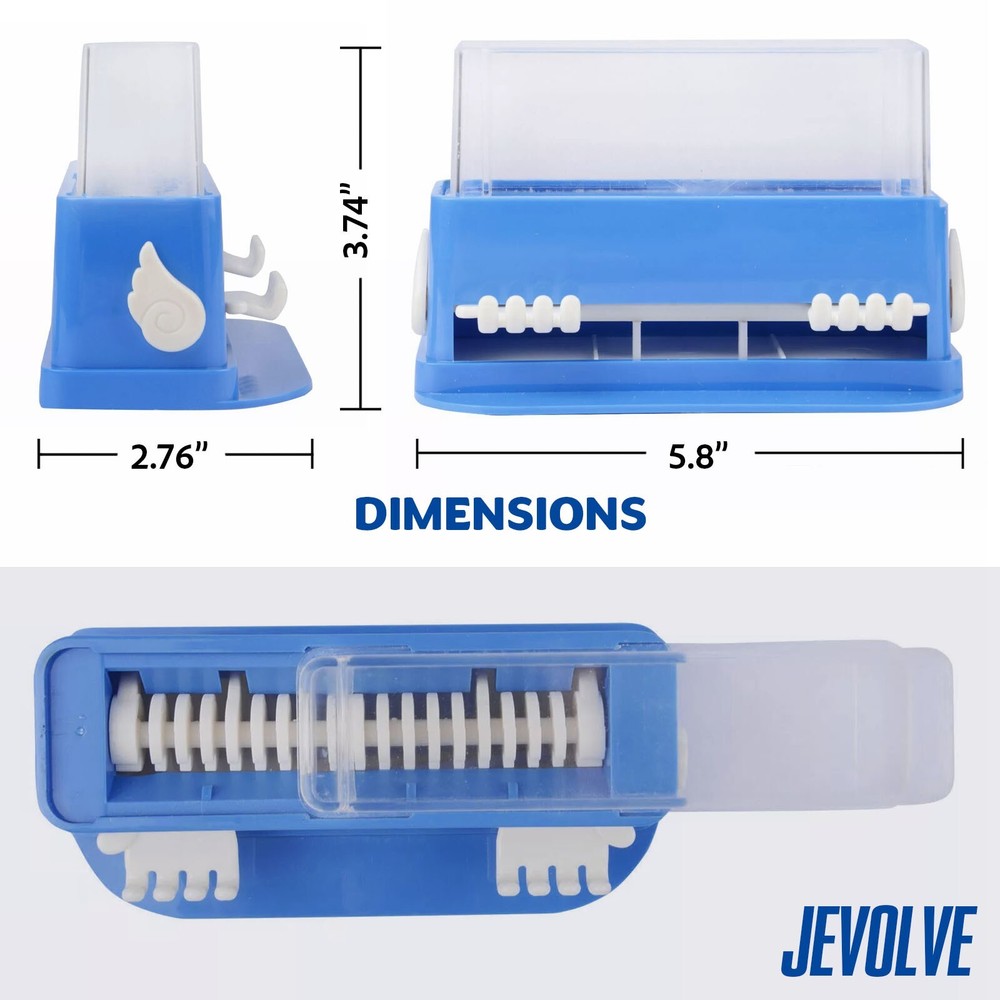 Dental Grade Micro Applicator Tip Brush Dispenser with 1 Container by JEVOLVE