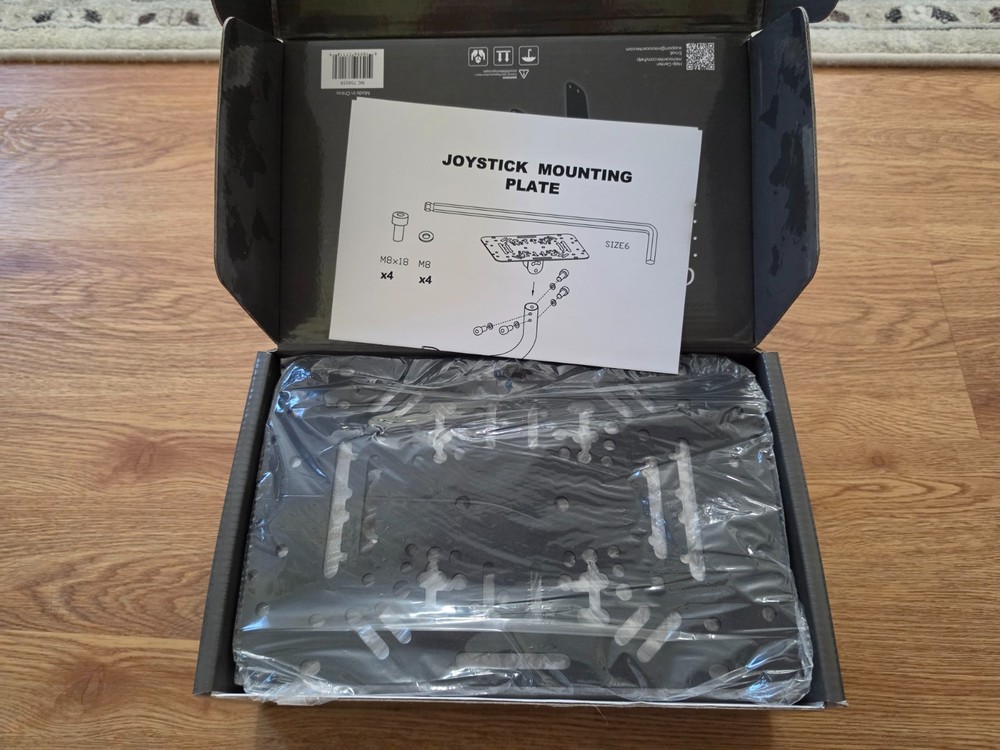TK Racing Joystick Mounting Plate