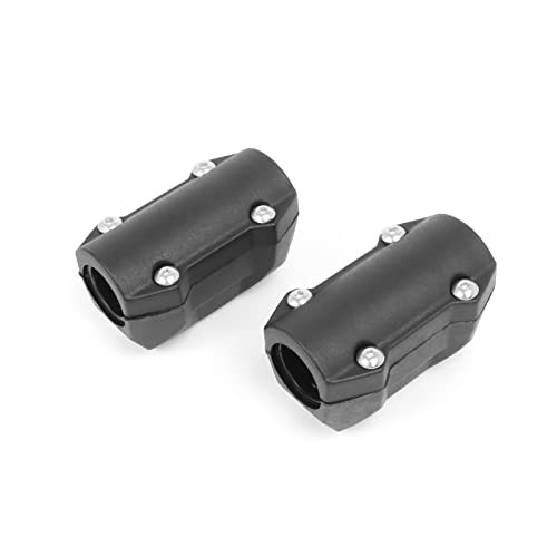 Worldmotop Universal for 2PCS 23MM Motorcycle Engine Guard Bumper Protector