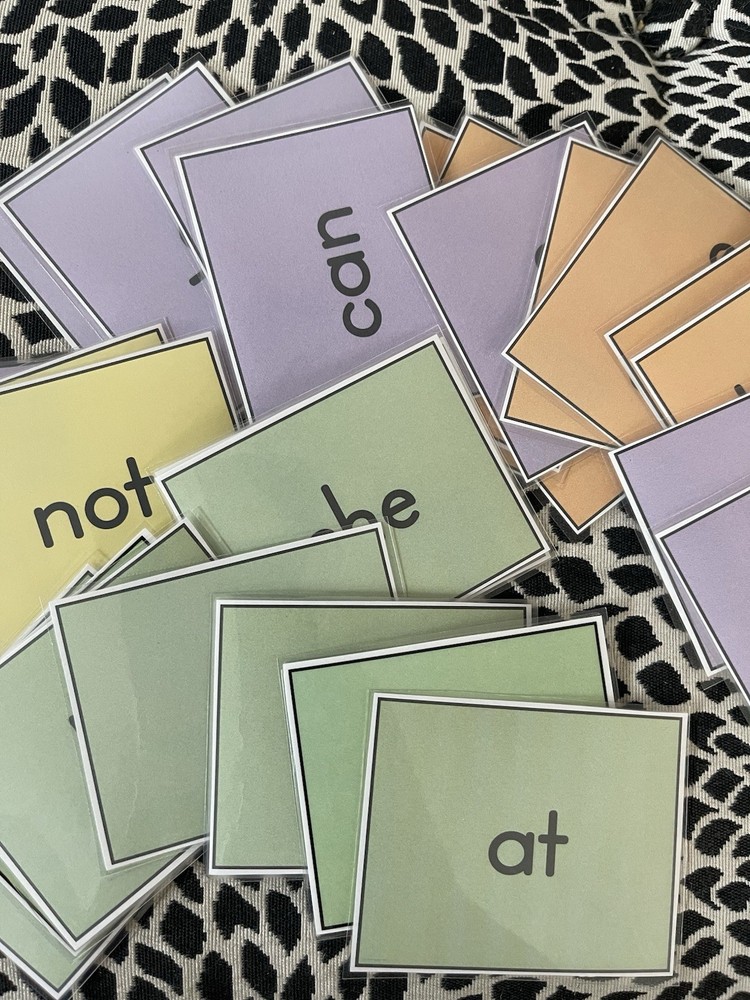 Sight Word File Folder Game