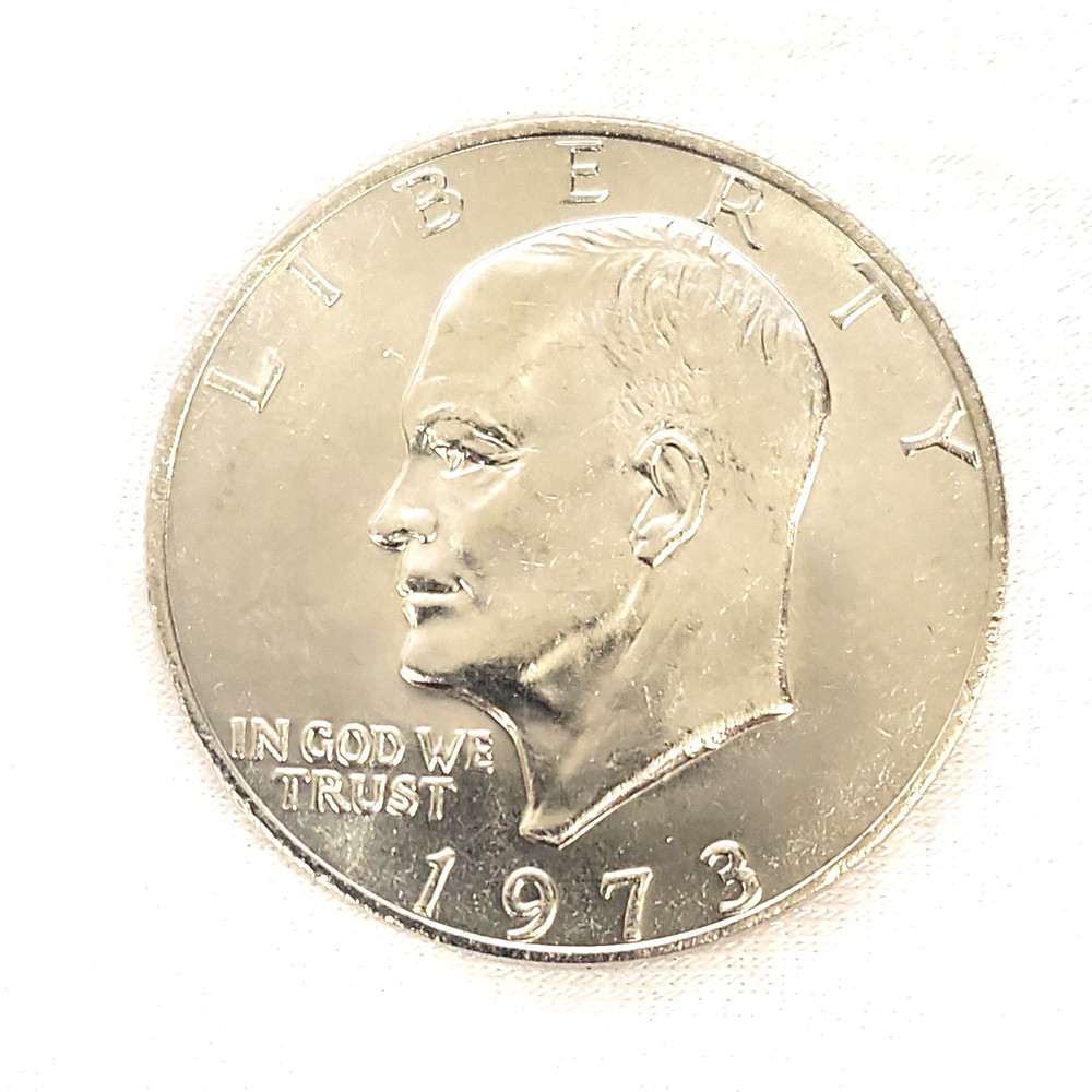 1973 Eisenhower Dollar in BU Condition