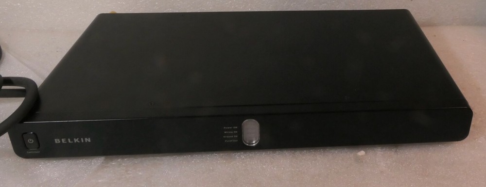 BELKIN MODEL #AP20800-08-BLK SURGE PROTECTIVE DEVICE