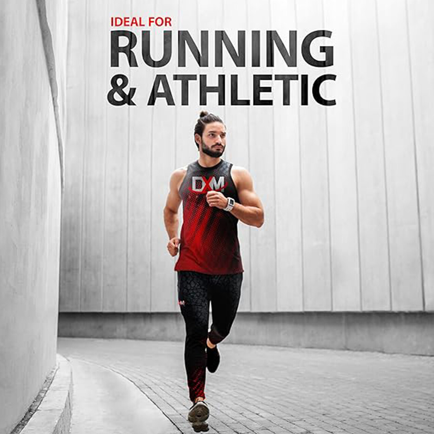 DXM Sublimated Compression Pants Mens Rash Guard Legging Gym Running base Layer