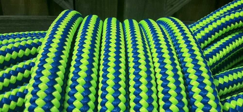 5/8" x 88 ft. Dendrolyne Double Braid Polyester Arborist / Industrial Rope.