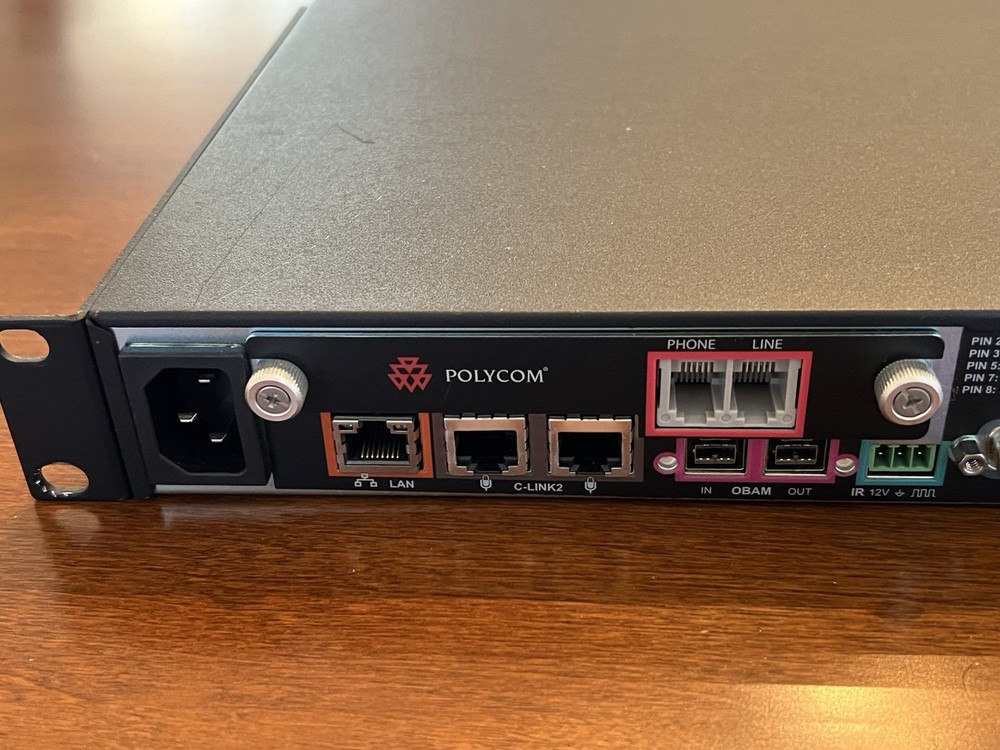 Polycom SoundStructure C12 DSP 12x12 Audio Processor + PSTN Module – Tested