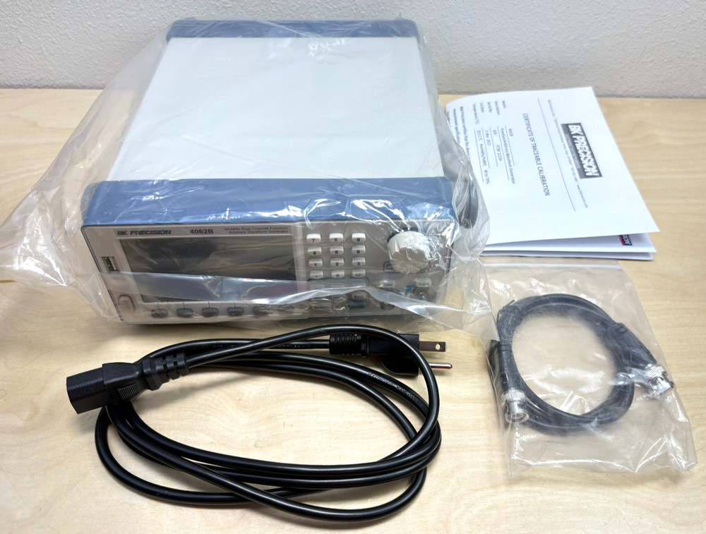BK Precision 4062B Dual Channel Function Arbitrary Waveform Generator, 40 MHz