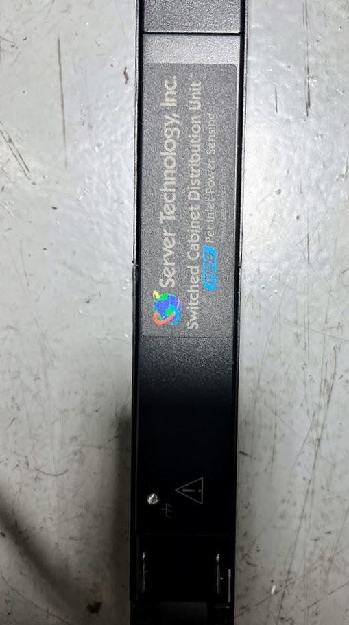 Sentry STV-4101C Metered Power Distribution Unit Rack Mountable PDU