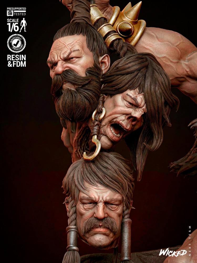 Conan model kit unassembled unpainted see Description