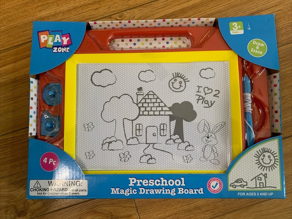 Play Zone Preschool Magic Drawing Board
