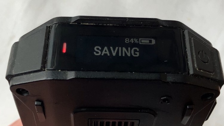 Axon AX1023 Body 3 Camera with Charger and cord - Powers Up and Records