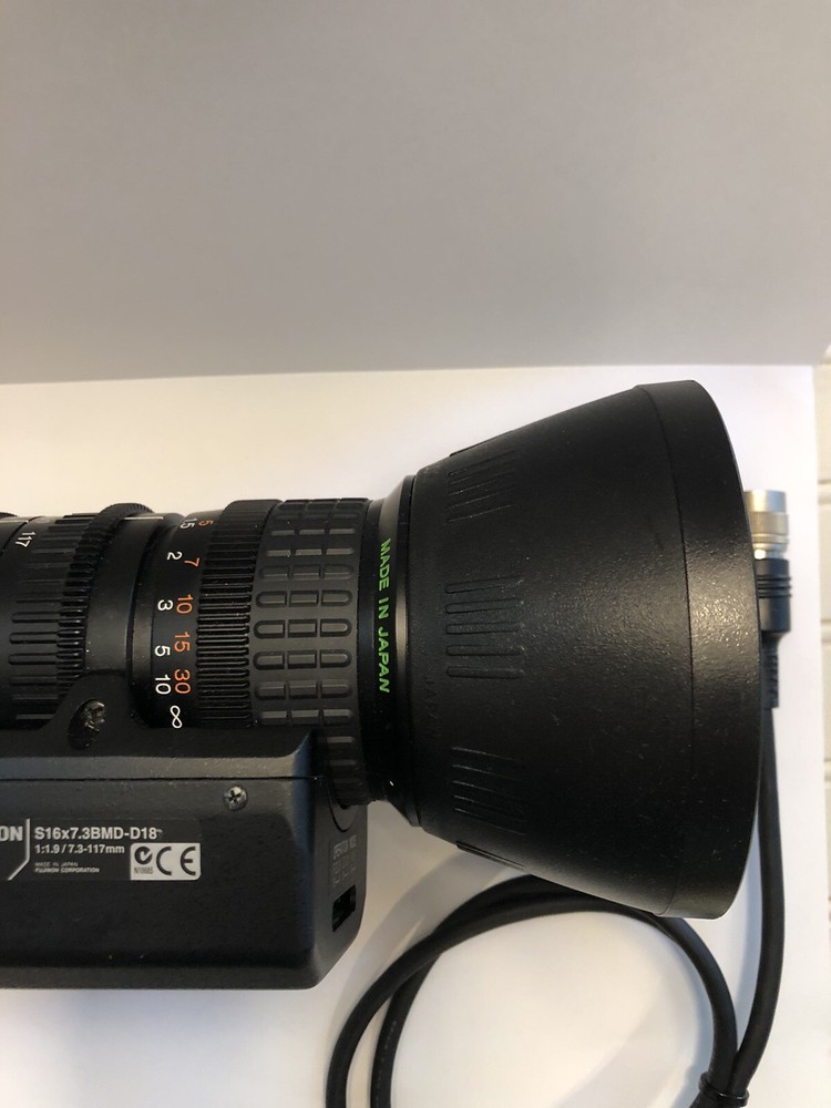 Fujinon S16x7.3BMD 16x Remote Control Lens