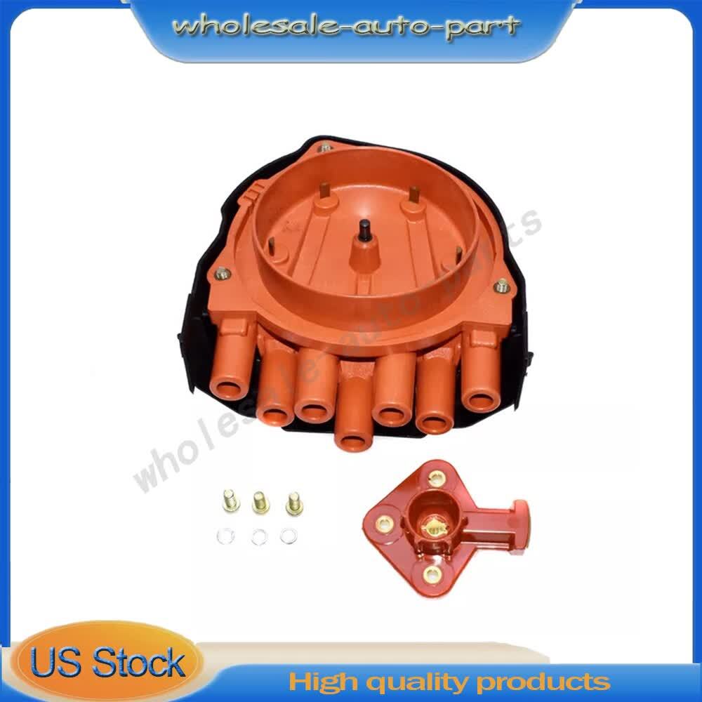 For BMW E23 E24 E28 E30 E31 E32 Distributor Cap&Rotor 12111725070 12111734110 US