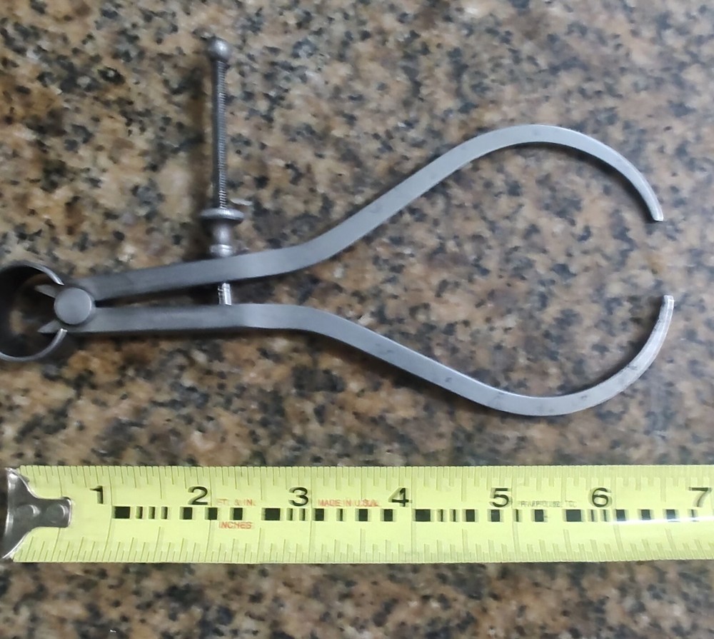 🗽VINTAGE STARRETT 6" OD CALIPER