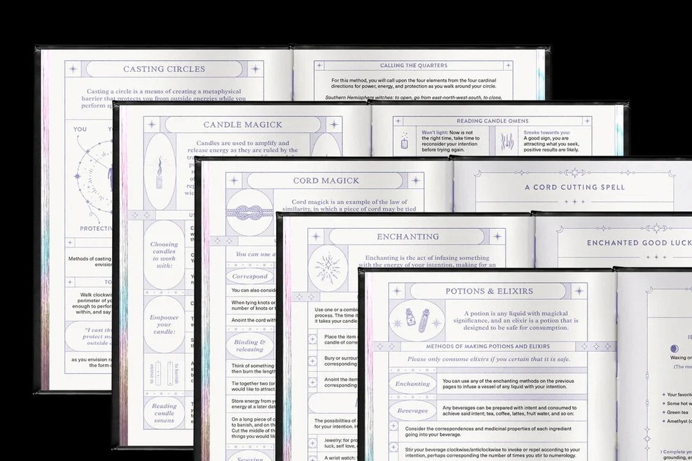 The Spell Journal by Crafting Witch, Imported from Australia, learn spellwork!