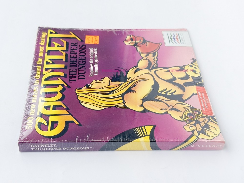 Gauntlet: The Deeper Dungeons - Mindscape - 1987 / Commodore 64/128 - Sealed