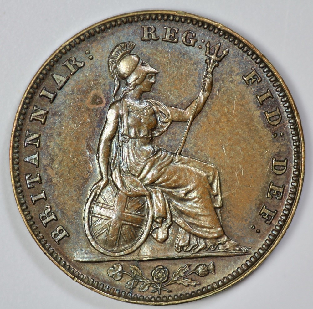 1840 Great Britain Young Head Farthing