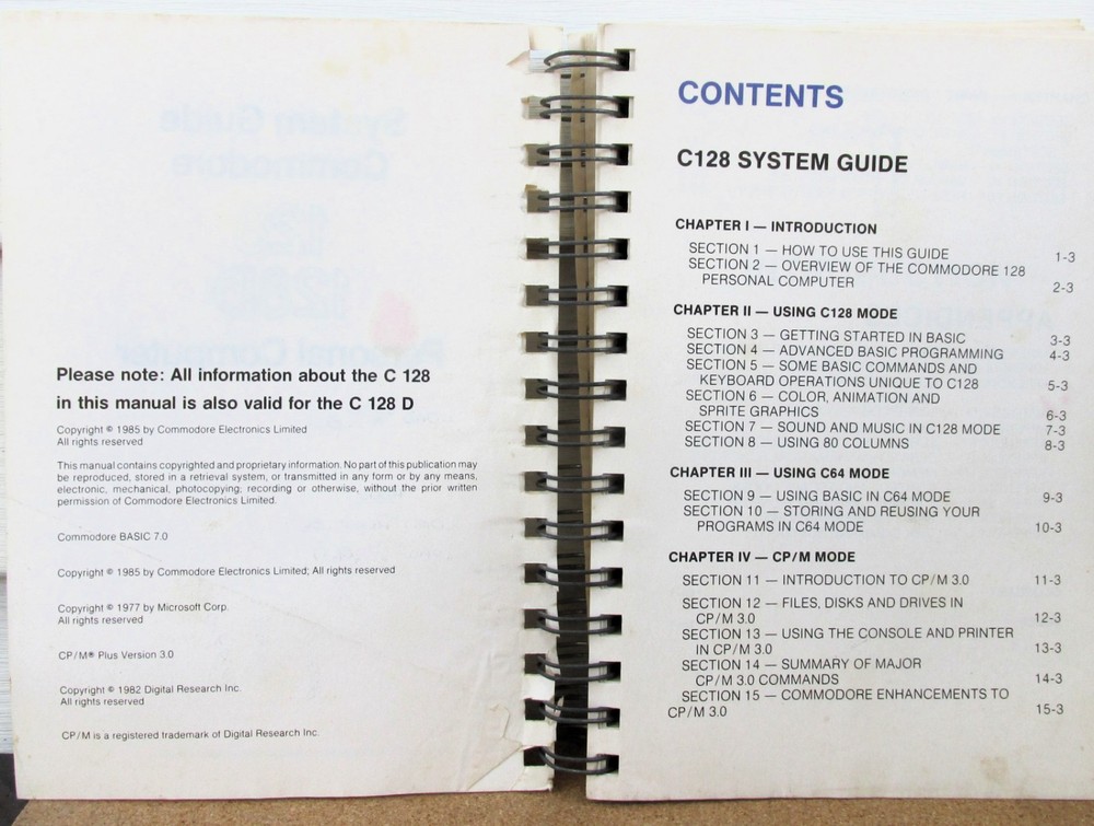 Inside Commodore DOS and Commodore 128/128D System Guide 2 Books