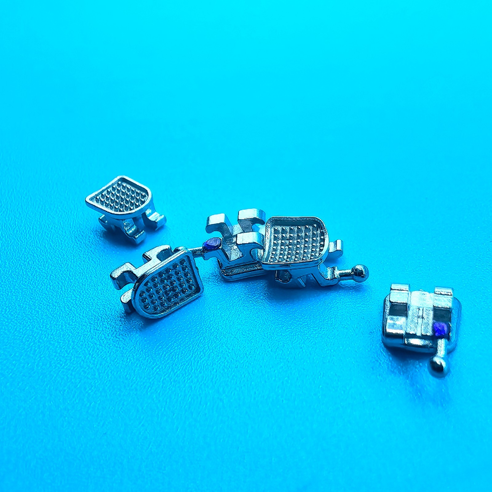 Dental Orthodontic Metal Brackets Braces Mini Roth Slot.022" Hooks 3-4-5 MIM