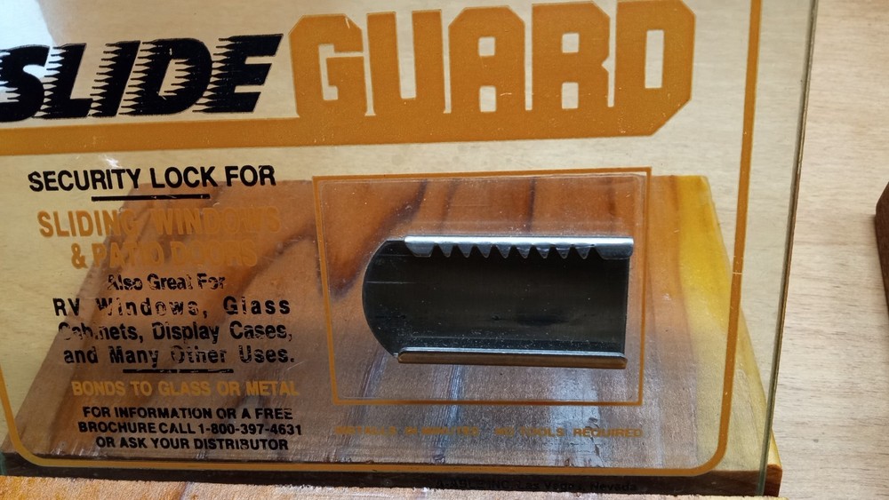 Locksmith Advertising Sales Samples 2 Sets. SLIDE GUARD
