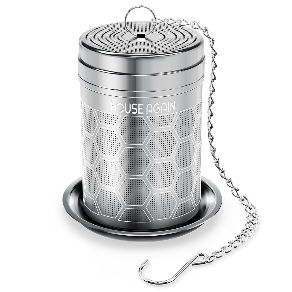 Tea Infusers, Extra Fine Mesh Tea Strainers for Loose Tea, Updated Slim Threa...